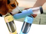 Dog Water Bottle Portable Pet Drinking Bowl for Small Large Dogs Feeder Outdoor Walking Pet Water Dispenser Dog Accessories