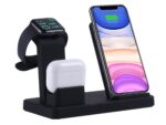 15W 3 in 1 Wireless Charger Stand for iPhone 11Pro X XS XR MAX Wireless Fast Charging Pad For Apple Watch 5 4 for Samsung S10
