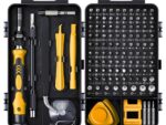 Computer Repair Kit 115 in 1 Magnetic Laptop Screwdriver Kit Precision Screwdriver Set Small Impact Screw Driver Set with Case