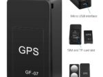 GF-07 Magnetic Car Tracker GPS Positioner Real Time Tracking Magnet Adsorption Mini Locator SIM Inserts Message Pets Anti-lost