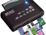 All In One Card Reader USB 2.0 SD Card Reader Adapter Support TF CF SD Mini SD SDHC MMC MS XD New